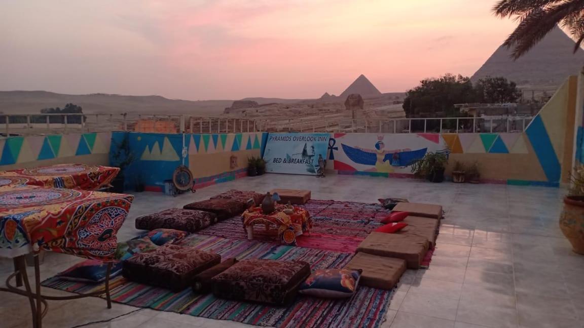 Pyramids Overlook Inn Kafret el-Gabal Zewnętrze zdjęcie
