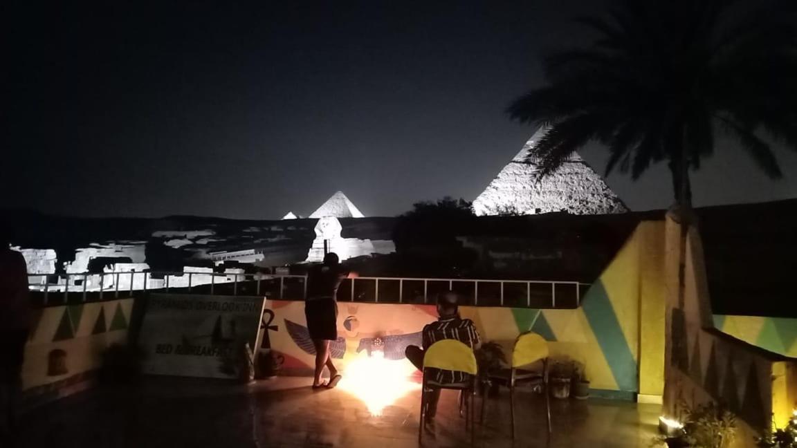 Pyramids Overlook Inn Kafret el-Gabal Zewnętrze zdjęcie