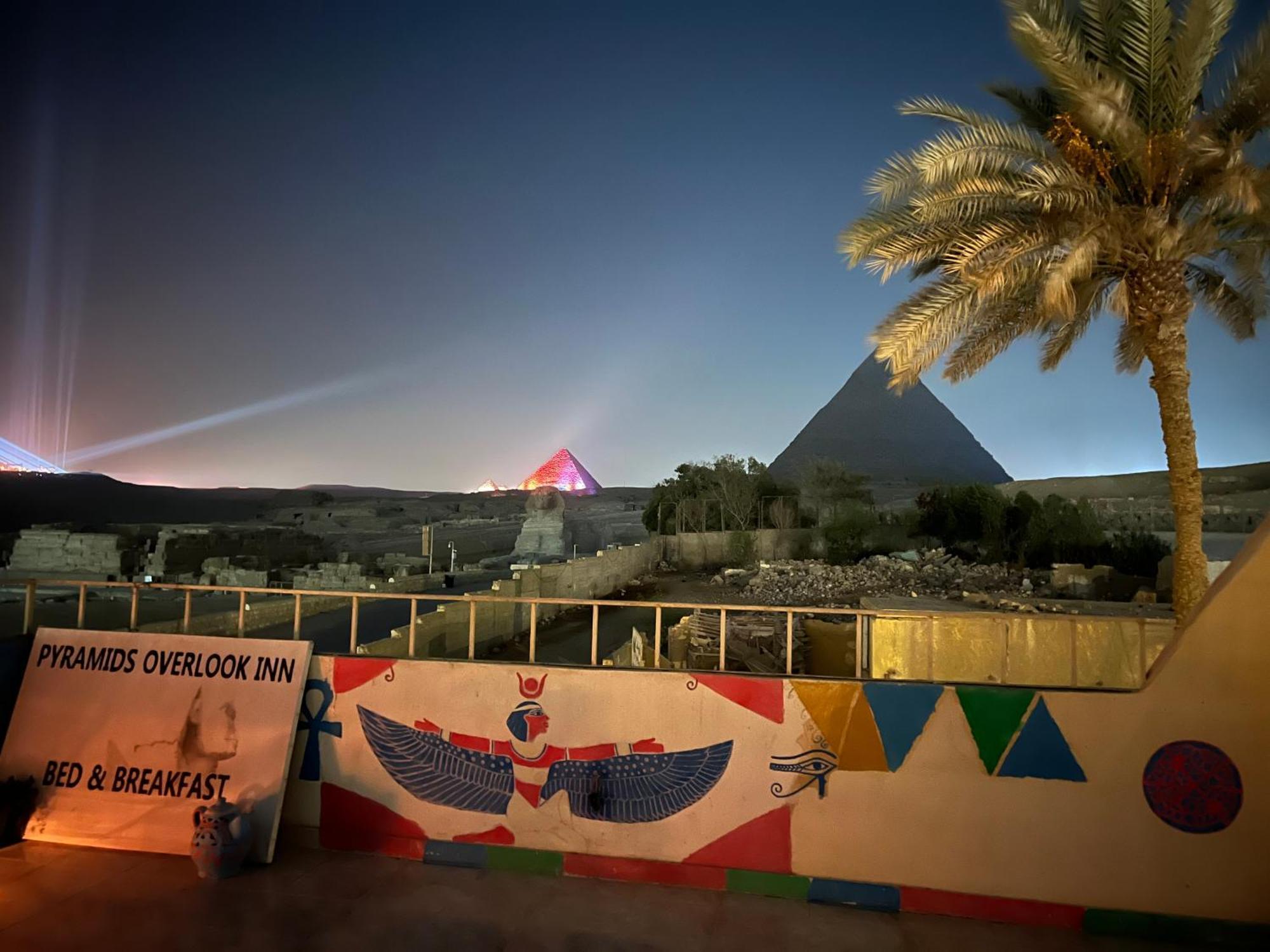 Pyramids Overlook Inn Kafret el-Gabal Zewnętrze zdjęcie