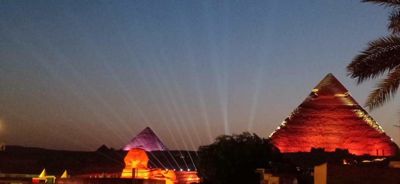 Pyramids Overlook Inn Kafret el-Gabal Zewnętrze zdjęcie
